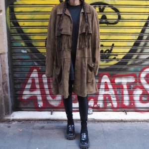 Fringed Suede Jacket